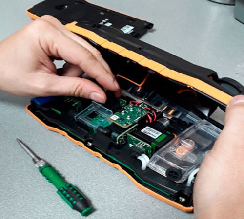 calibración Analizador de combustible testo