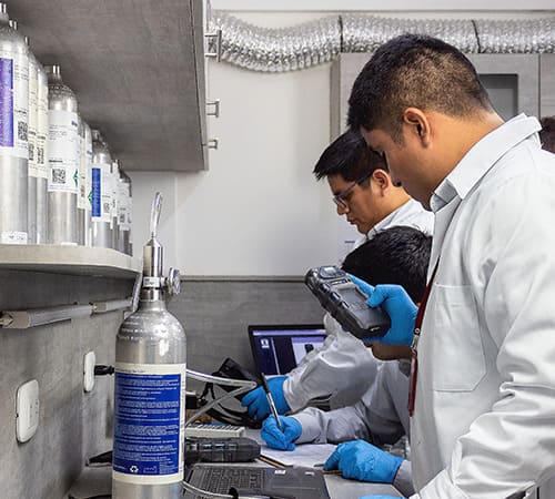 laboratorio de gases en lima