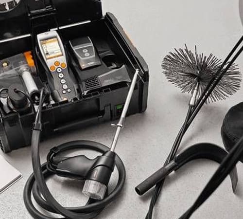 reparación Analizador de combustible testo