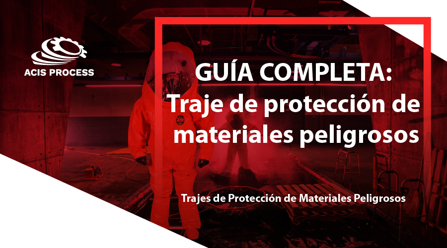 TRAJE DE PROTECCIÓN DE MATERIALES PELIGROSOS