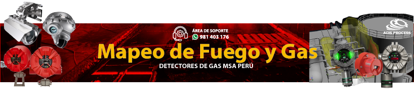 Mapeo de llama y gas LIMA ACIS PROCESS