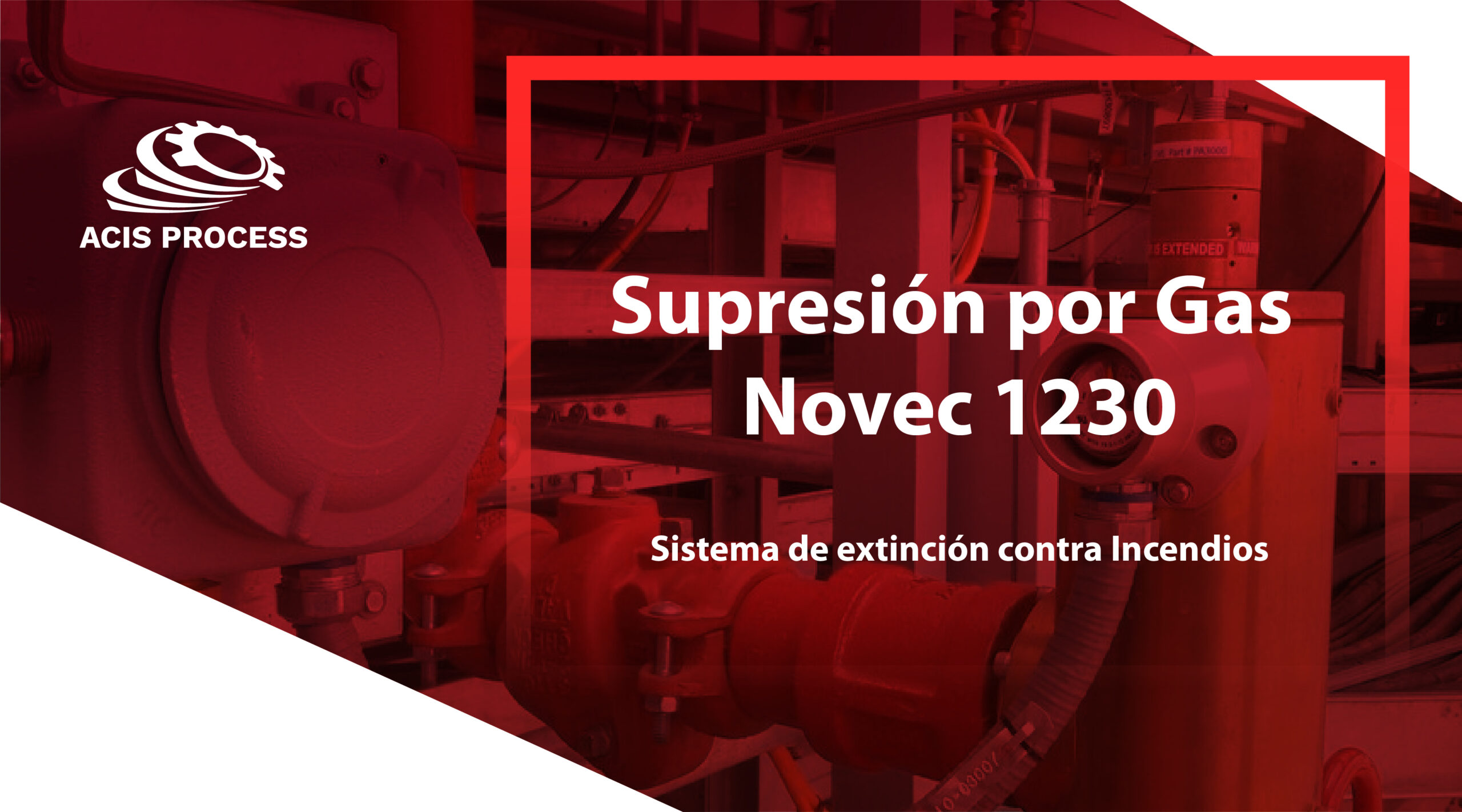 Supresión por Gas Novec 1230