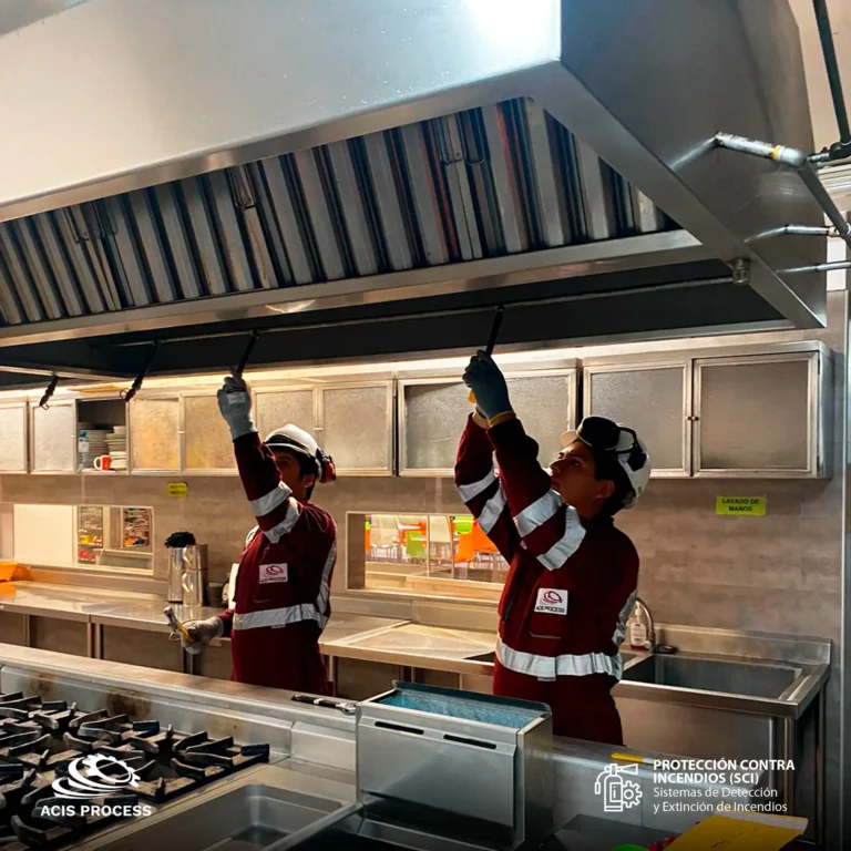 MANTENIMIENTO DE SISTEMAS ANSUL PARA COCINAS INDUSTRIALES
